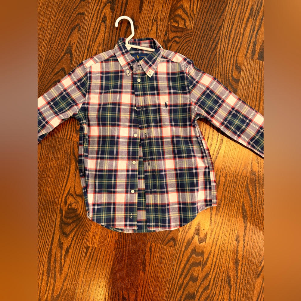 Ralph Lauren Polo Boys Long Sleeve shirt  Sz 7